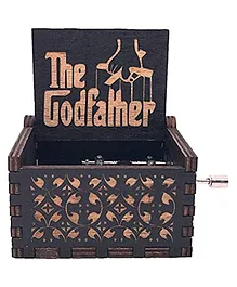 Caaju The Godfather Wooden Music Box - Black