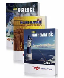 CBSE Class 10 Maths Science and English Grammar Book - English 