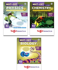 MHT-CET Triumph Physics Chemistry and Biology Book Combo of 3 - English 