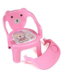 Baby Moo BFF Bear Chair Feeding - Pink