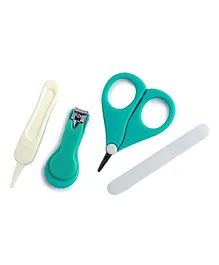 Baby Moo Grooming My Star Plain Nail Clipper Pack Of 4 - Turquoise