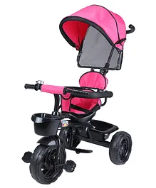Toyzoy Maple Pro Max Baby Trike Tricycle with Canopy - Pink 