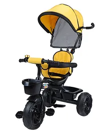 Toyzoy Maple Pro Max Baby Trike Tricycle with Canopy - Yellow 