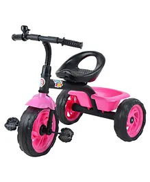 Toyzoy Maple Lite Kids Baby Trike Tricycle with Detachable Bell TZ 524 - (Pink)