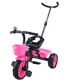 Toyzoy Maple Kids Baby Trike Tricycle with Parental Handle TZ 525 - (Pink)