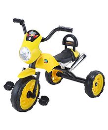 Toyzoy Sporty Kids Baby Trike Tricycle with Music and Light - Yellow