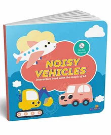 Coco Bear Noisy Vehicles Board Book with The Magic of AR - English