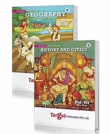Std 7 Perfect Notes History and Geography Books - English
