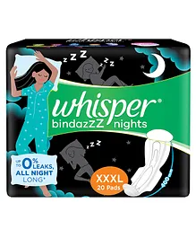 Whisper Ultra Clean Sanitary Napkins XXXL - 20 Pieces