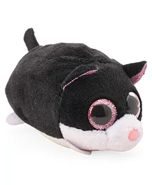 Ty Toy Cat Soft Toy Black - Length 10 cm