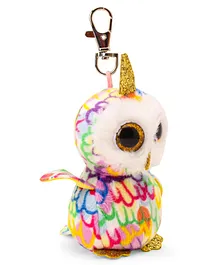 Ty Toy Clip On Owl Soft Toy Multicolor - Height 11.5 cm