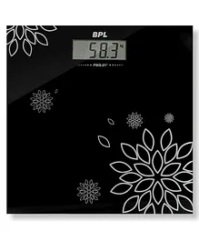 BPL Medical Technologies PWS-01+ Personal Weighing Scale - Black