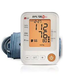 BPL Medical Technologies Automatic Blood Pressure Monitor BPL120/80 B12 - White