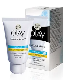 Olay Natural White Light Instant Glowing Fairness Skin Cream - 40 gm