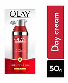 Olay Regenerist Advanced Anti-Ageing Micro-Sculpting Cream with SPF 30 - 50 gm