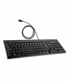 Zebronics Zeb- K35 Wired Keyboard - Black