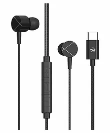 ZEBRONICS  Zeb Buds C2  Wired Headphones  - Black