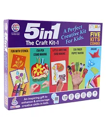Ratnas 5 in 1 Craft Kit - Multicolour