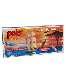 Polo Oil Pastels Multicolor - 15 Shades