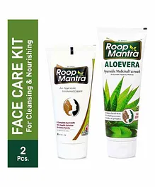 Roop Mantra Face Cream And Face Wash - 60 gm, 115 ml