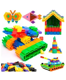 FunBlast Bullet Building Blocks Multicolor - 120 Blocks
