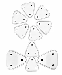 KidDough Electrical Protector Socket Plug Cover - 10 Pieces 
