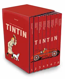 Harper Collins The Adventure of Tintin Book Pack of 8 - English