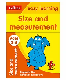 Harper Collins Easy Learning Size and Measurements Activity Book - English 
