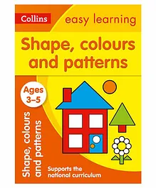 Harper Collins Easy Learning Colors Shapes and Patterns Activity Book - English 
