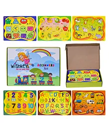 Wishkey Wooden Board Puzzle Multicolor Set of 6 - 80 Pieces