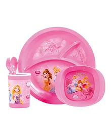 Joyo Disney Princess Dinner Set Pack of 5 - Pink