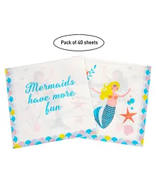 Party Anthem Mermaids Have More Fun Paper Napkins - Pack of 40