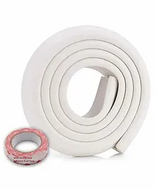 Syga Cushioned Safety Strip Furniture Edge Guard Tape - White