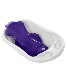 Sunbaby Bath Tub With Bather- Purple