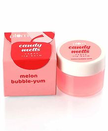 Plum Candy Melts Vegan Lip Balm Melon Bubble-yum - 12 gm