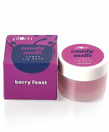 Plum Candy Melts Vegan Lip Balm Berry Feast - 12 gm