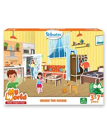 Skillmatics My World Inside The House Building Toy Playset - Multicolor