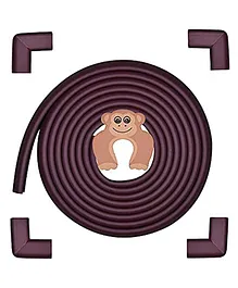 Baybee Baby Proofing Edge and Corner Guards - Brown