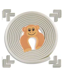 Baybee Baby Proofing Edge and Corner Guards - Grey