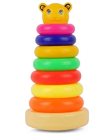 VWorld Ring Stacking And Sorting Game Multicolour - 7 Rings