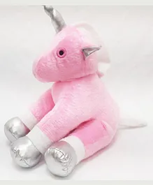 Tukkoo Sitting Unicorn Soft Toy Pink - Height 38 cm