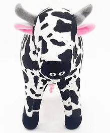 Tukkoo Cow Plush Soft Toy Black and White - Height 28 cm