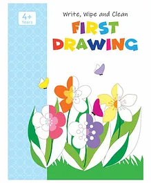 Pegasus First Drawing Write Wipe & Clean Book - English