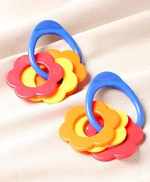 Flower Shaped Teether Pack of 2 - Multicolour