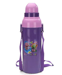 Cello Homeware Cool Wiz Insulated Water Bottle Pocoyo Print Purple - 600 ml Approx