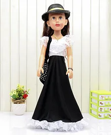 Speedage Simran Fashion Doll Black White - Height 56.5 cm