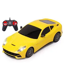 Dhawani Rechargeable Remote Control High Speed Car - Yellow