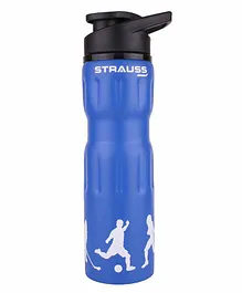 Strauss Stainless Steel Water Bottle Blue - 750 ml