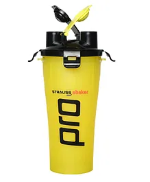 Strauss Dual Shaker Pro Yellow - 700 ml