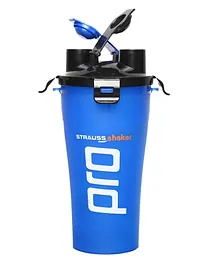 Strauss Dual Shaker Pro Blue - 700 ml
